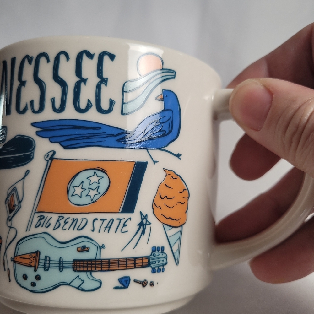 Starbucks Been There Series Tennessee 14oz Ceramic Coffee Tea Mug 2019 - Picture 2 of 9